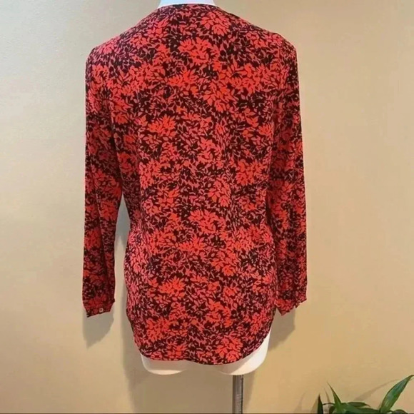 Michael Michael Kors red/black blouse - Picture 3 of 6